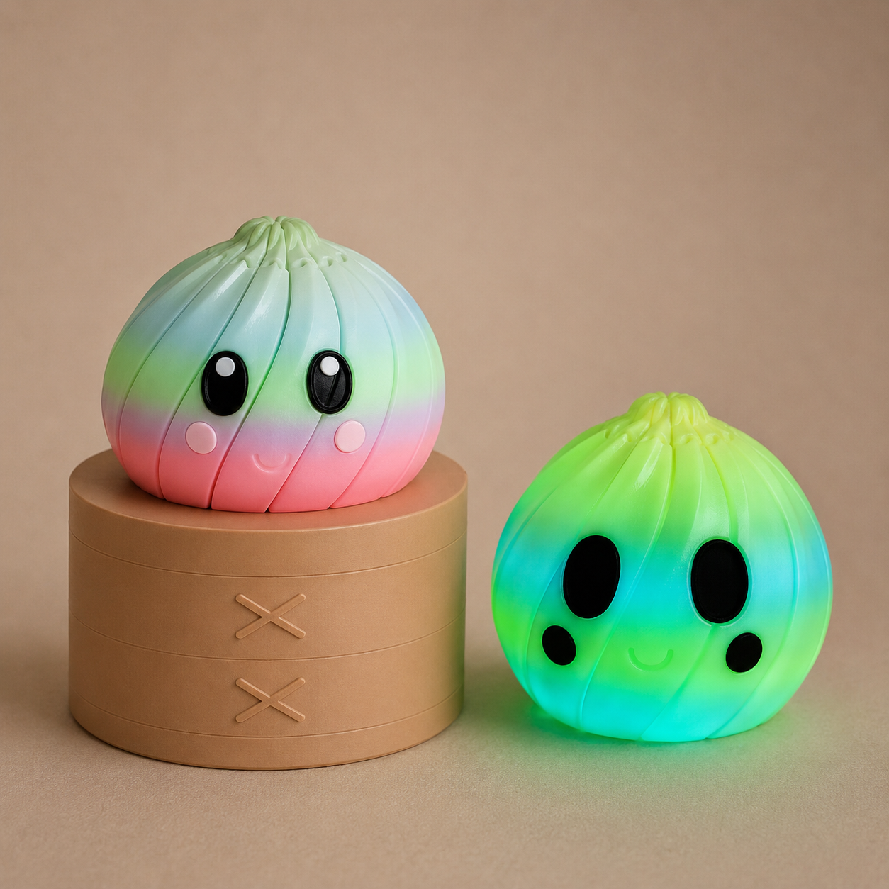 Twisty Luminous (Glow in the dark) Rainbow Fidget Toy