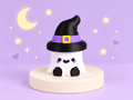 👻🧙 Ghost Witch Keychain Clicker (PREORDER ITEM)