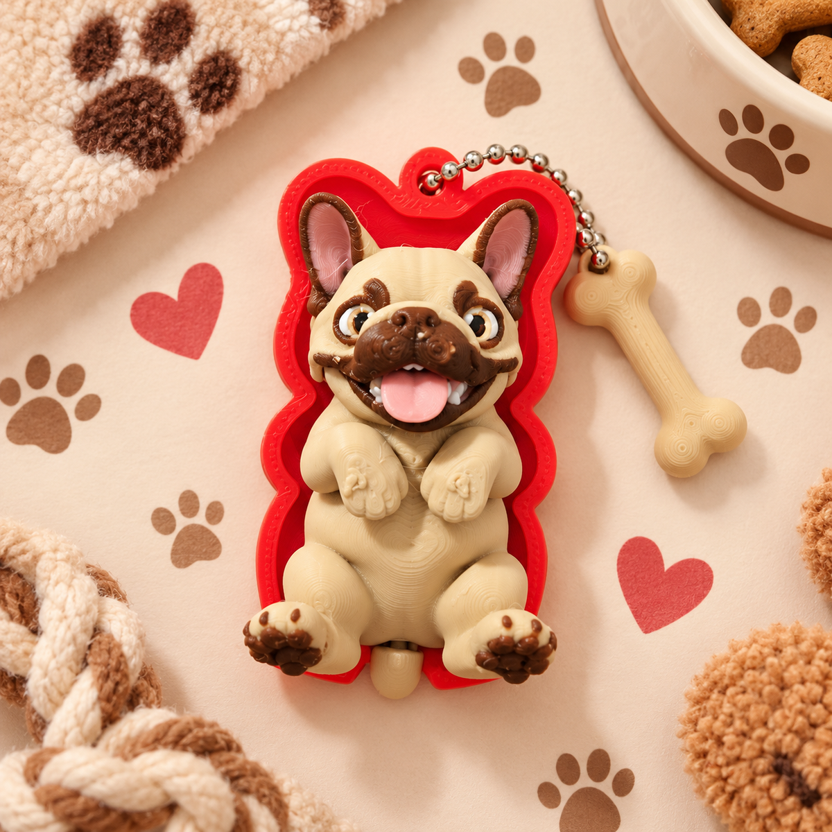 🐾 French Bulldog Dog Clicker