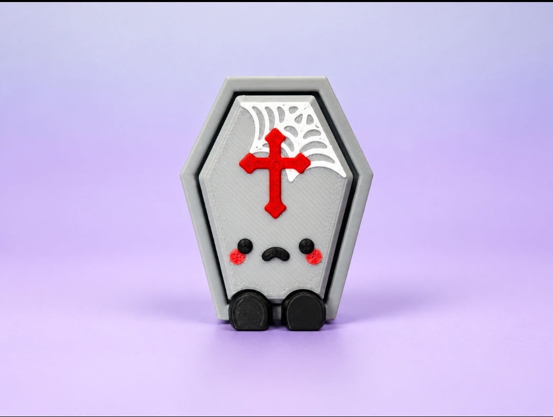 Halloween Coffin Clicker  (Preorder Item)